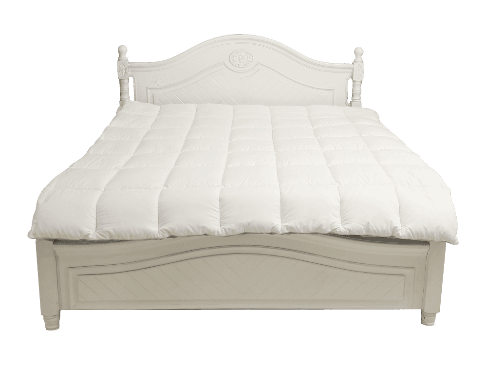 لحاف بوليستر ذو لون مزدوج