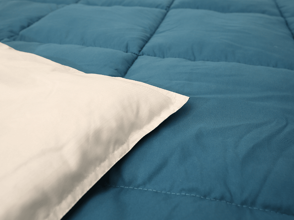 لحاف بوليستر مزدوج المزدوج